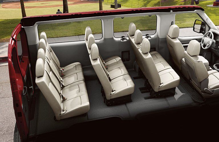 2017 Nissan NV Passenger Seating Configurations