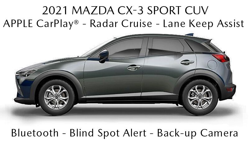 2021 Mazda CX-3 incentives and rebates