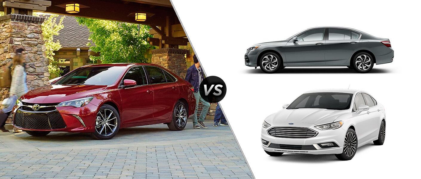2017 Toyota Camry vs 2017 Honda Accord vs 2017 Ford Fusion 2017 Toyota Camry vs 2017 Honda Accord vs 2017 Ford Fusion