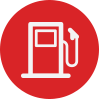 red gas pump icon