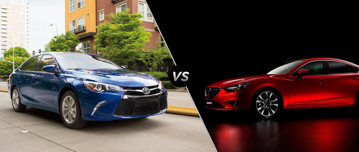 2015 Toyota Camry vs 2015 Mazda 6