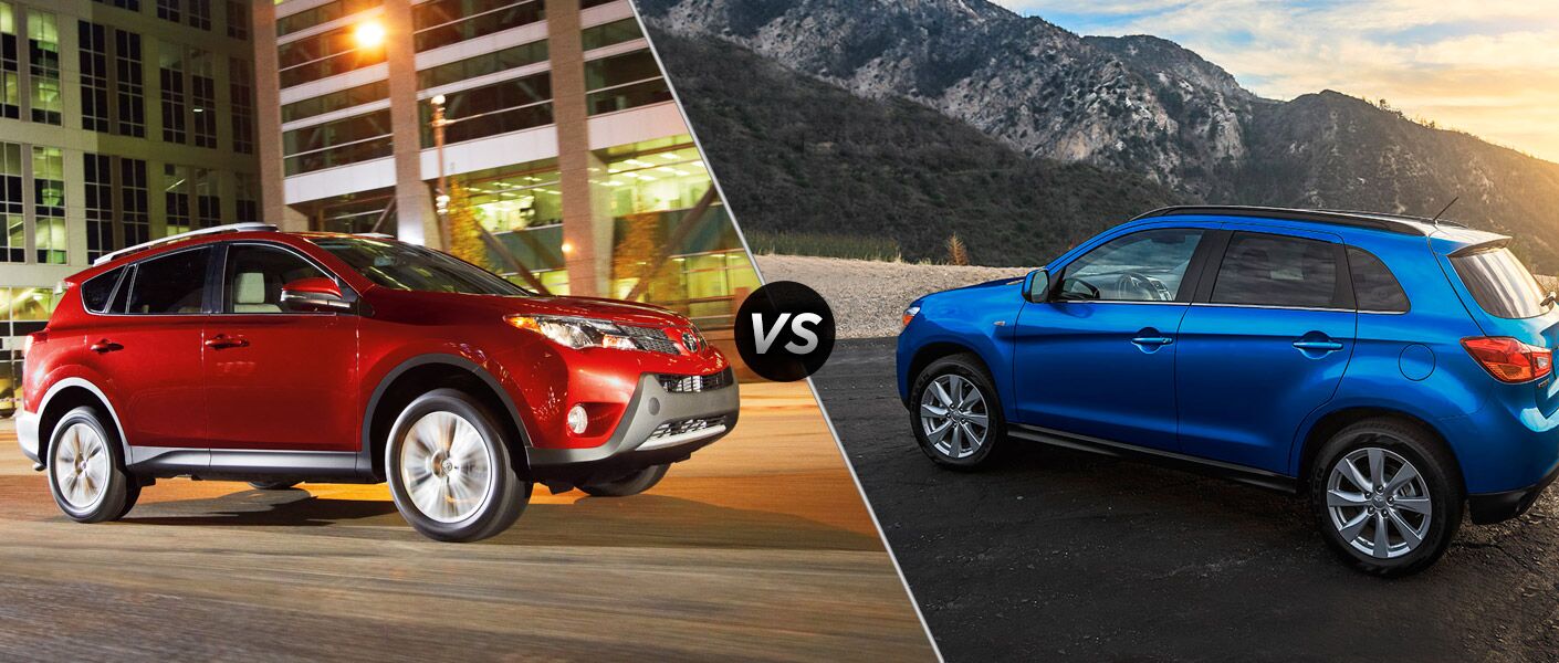 Compare the 2015 Toyota Rav4 vs 2015 Mitsubishi Outlander Sport with the help of Continental Motors.