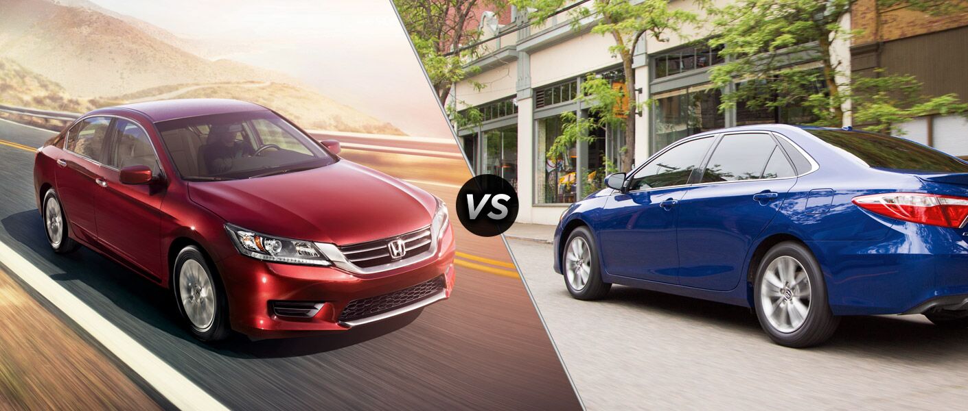 2015 Honda Accord Sedan vs 2015 Toyota Camry