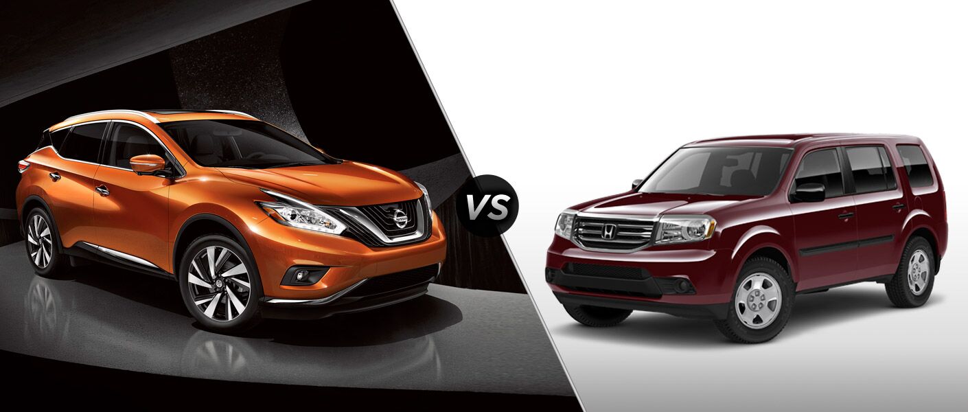 2015 Nissan Murano vs 2015 Honda Pilot 2015 Nissan Murano vs 2015 Honda Pilot
