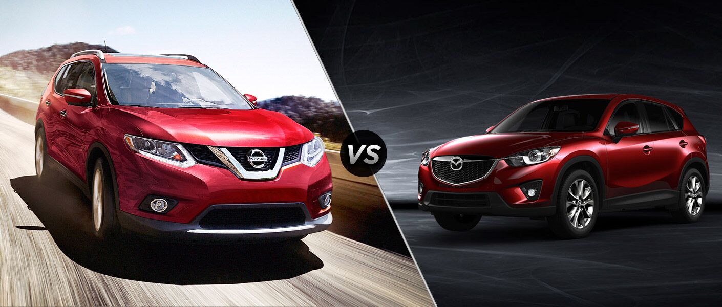 2015 Nissan Rogue vs 2015 Mazda CX-5