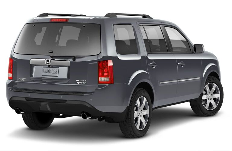 Grey Honda Pilot