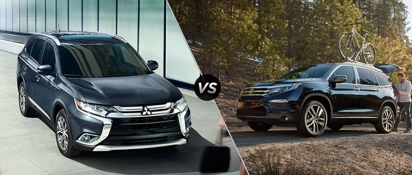 2016 Mitsubishi Outlander Vs 2016 Honda Pilot
