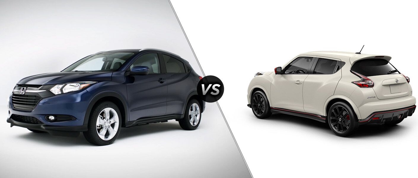 2016 Honda HR-V vs 2015 Nissan Juke