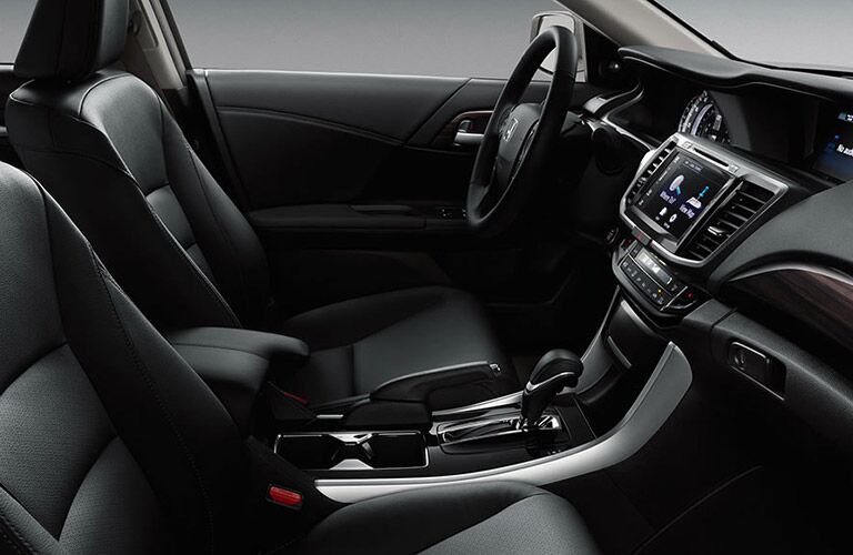 front seat of the 2016 Honda Accord