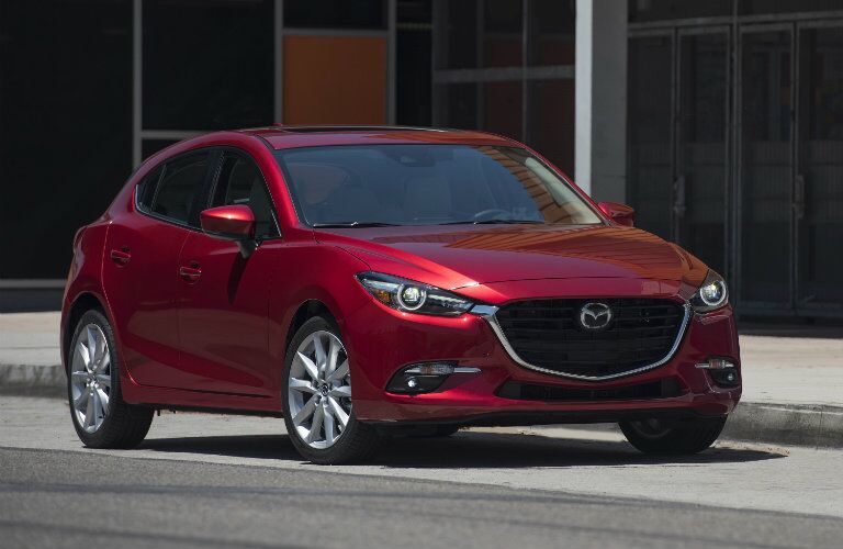 2017 Mazda3 Sedan front grille