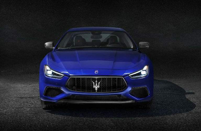 exterior front of the 2018 Maserati Ghibli