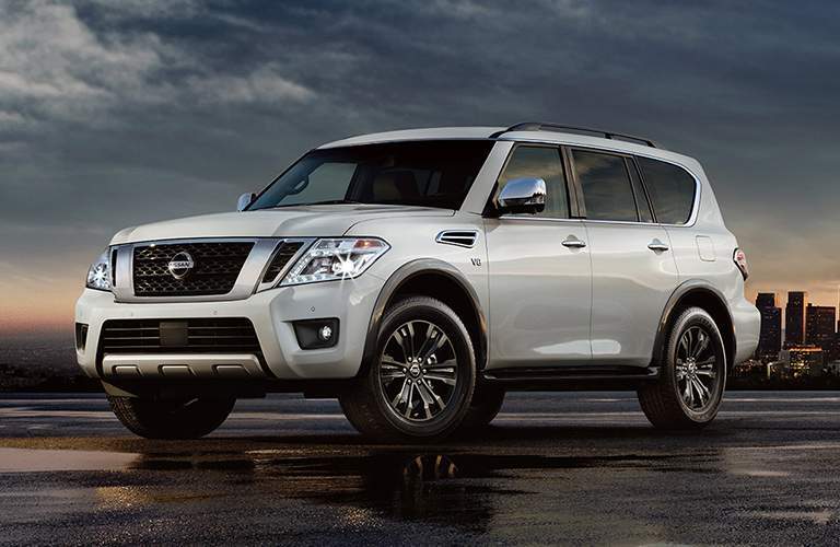 full view of the Nissan Armada