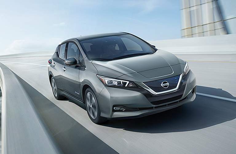 full view of the Nissan LEAF