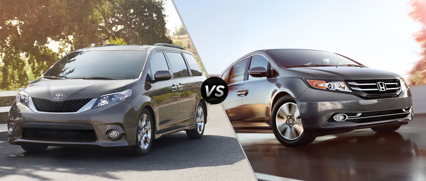 Honda Odyssey Vs Toyota Sienna Comparison Design Corral