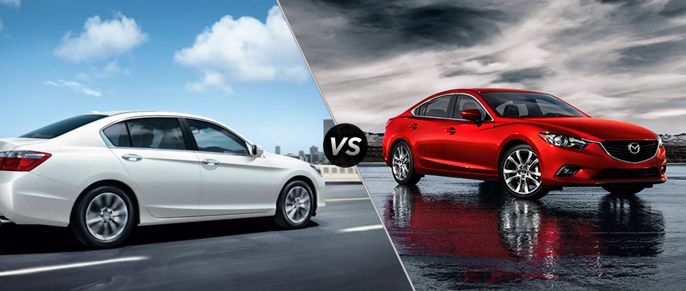 2015 Honda Accord vs 2015 Mazda6 Chicago Naperville