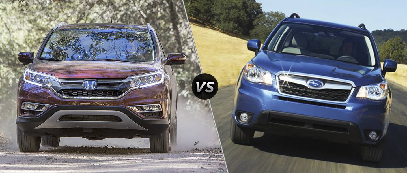 2016 Honda CR-V vs. 2016 Subaru Forester