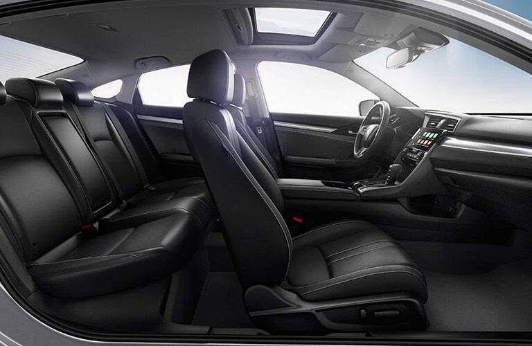 2016 Honda Civic vs 2015 Honda Civic backseat space