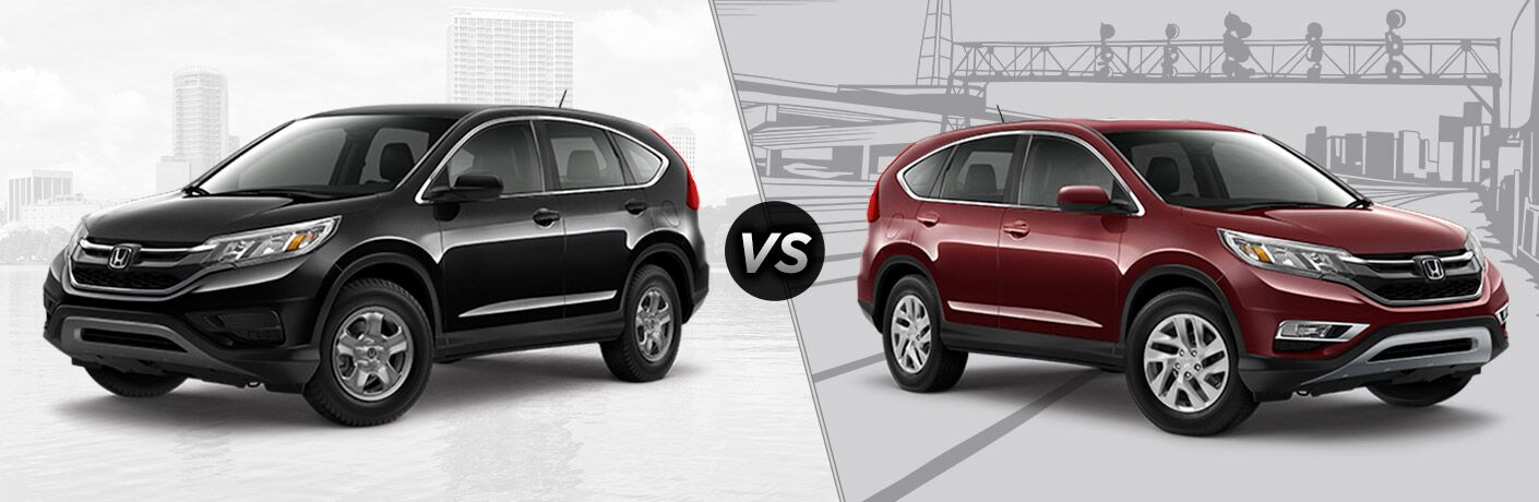 16 Honda Cr V Lx Vs Ex