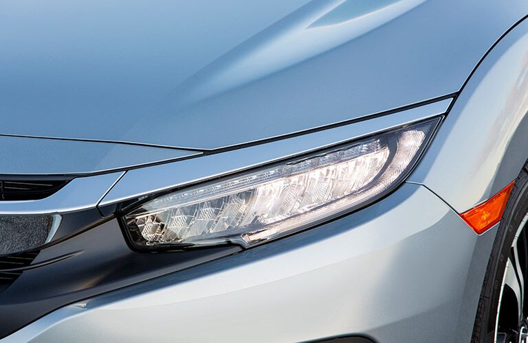 2017 Civic Coupe LED Headlights