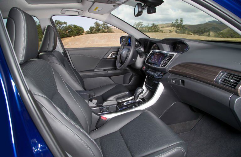2017 Honda Accord Hybrid interior front seating area