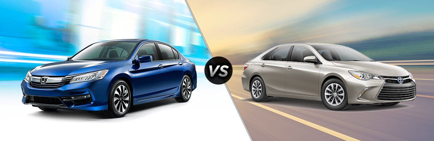 2017 Honda Accord Hybrid Vs Toyota Camry