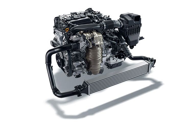 2017 Civic Hatchback 1.5-liter turbo engine