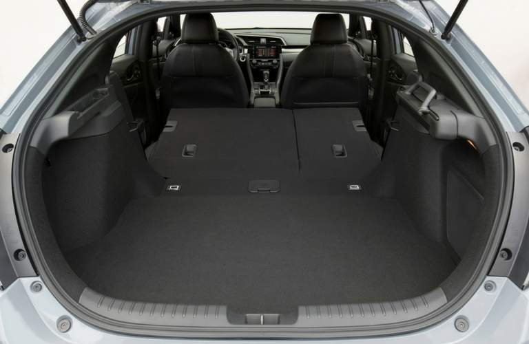 2018 Honda Civic Hatchback view of available cargo space