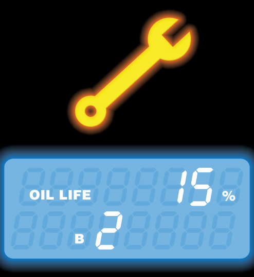 Honda Maintenance Minder System example