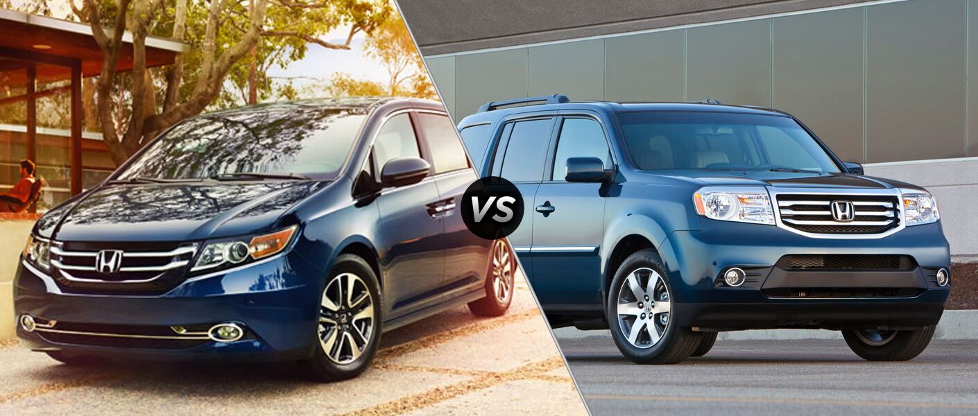 2014 Honda Odyssey vs. 2014 Honda Pilot