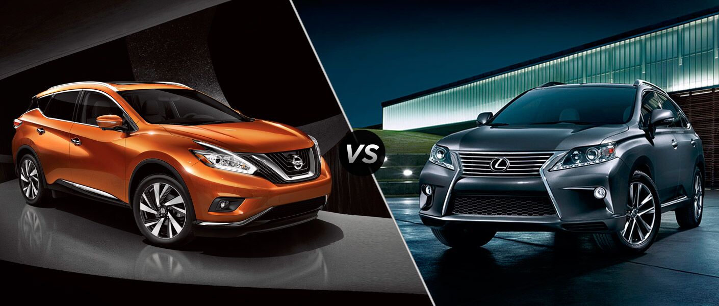 2015 Nissan Murano vs. 2015 Lexus RX 350