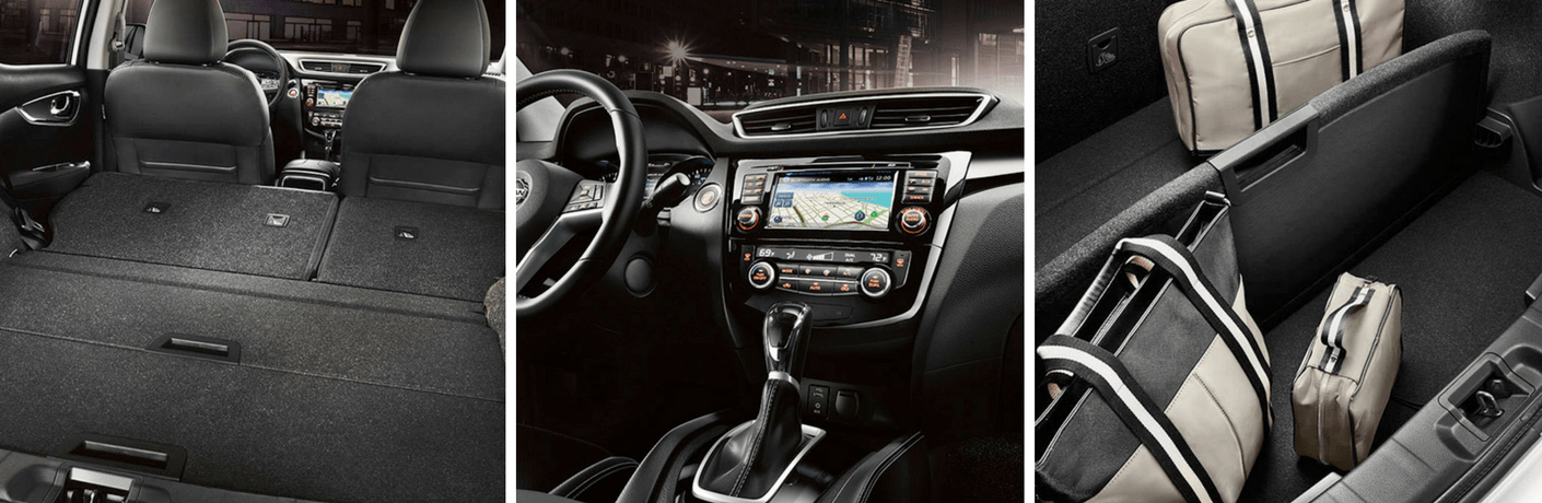 Reserve your 2017 Nissan Rogue Sport interior cargo space and front