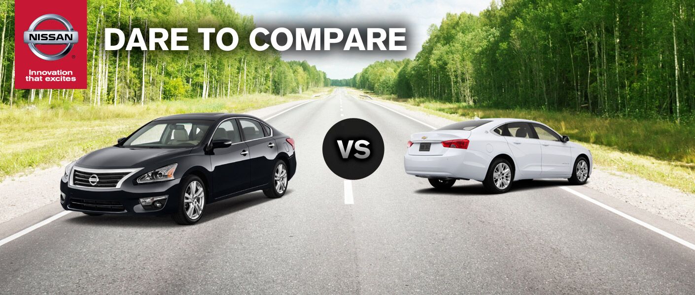 2014 Nissan Altima vs. 2014 Chevy Impala