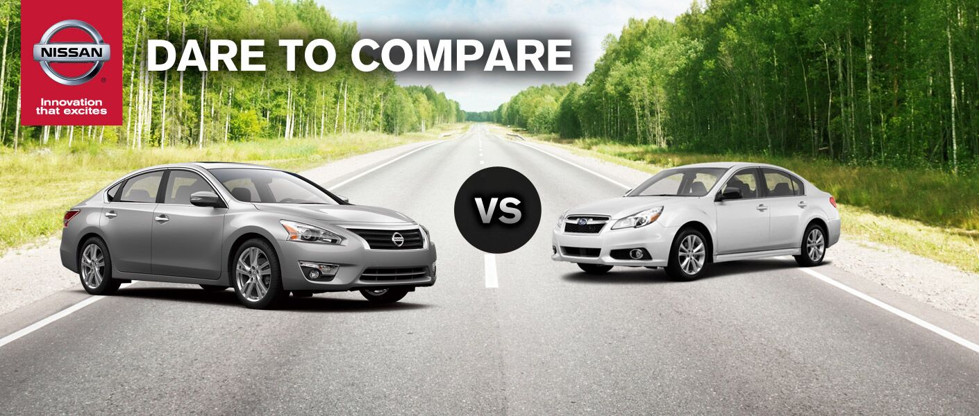 2014 Nissan Altima vs. 2014 Subaru Legacy