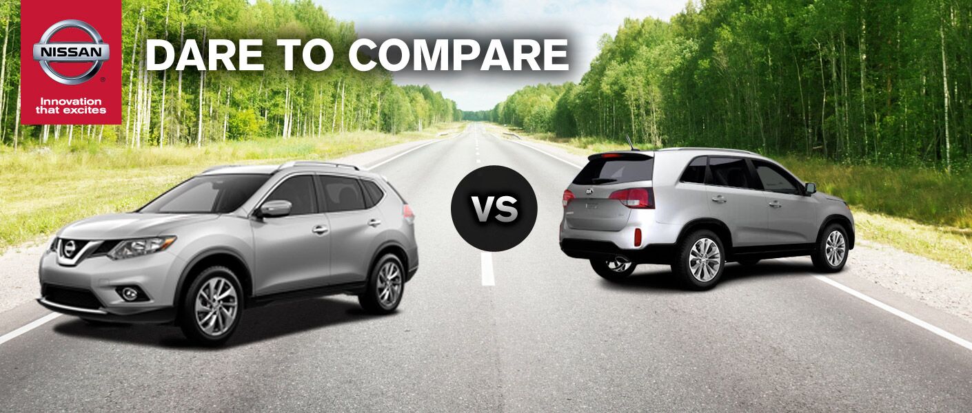 2014 Nissan Rogue vs 2014 Kia Sorento is a popular comparison among those looking for a crossover.