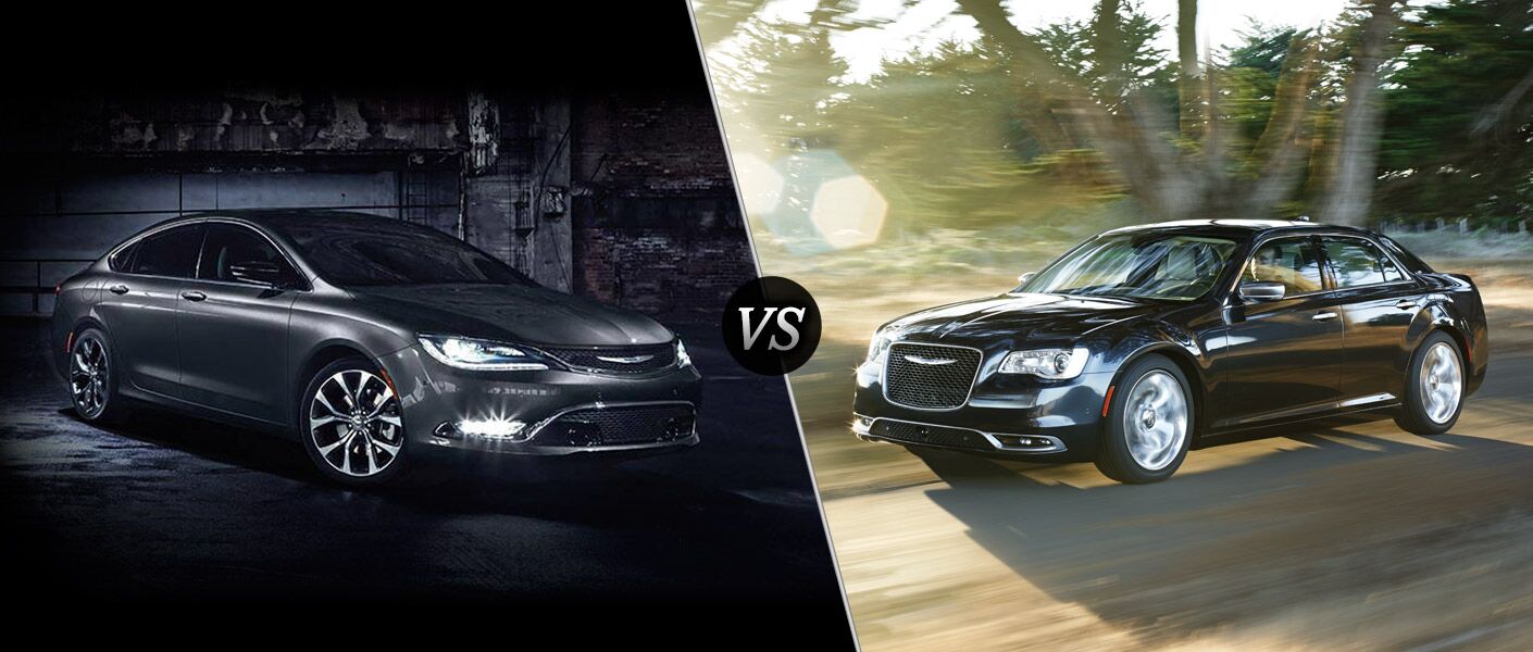 2016 Chrysler 200 Vs 2016 Chrysler 300