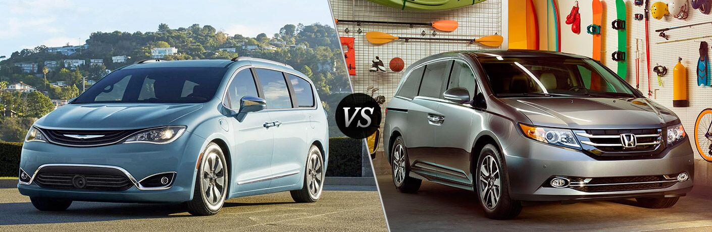 2017 Chrysler Pacifica Vs 2016 Honda Odyssey