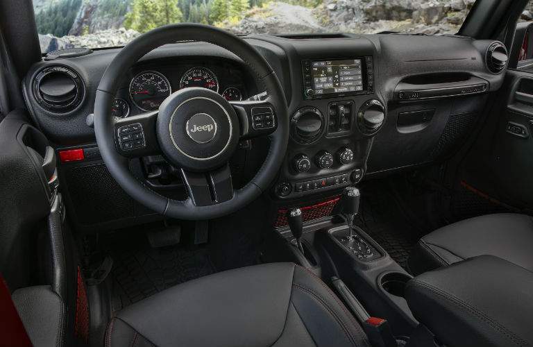 2018 Jeep Wrangler interior design