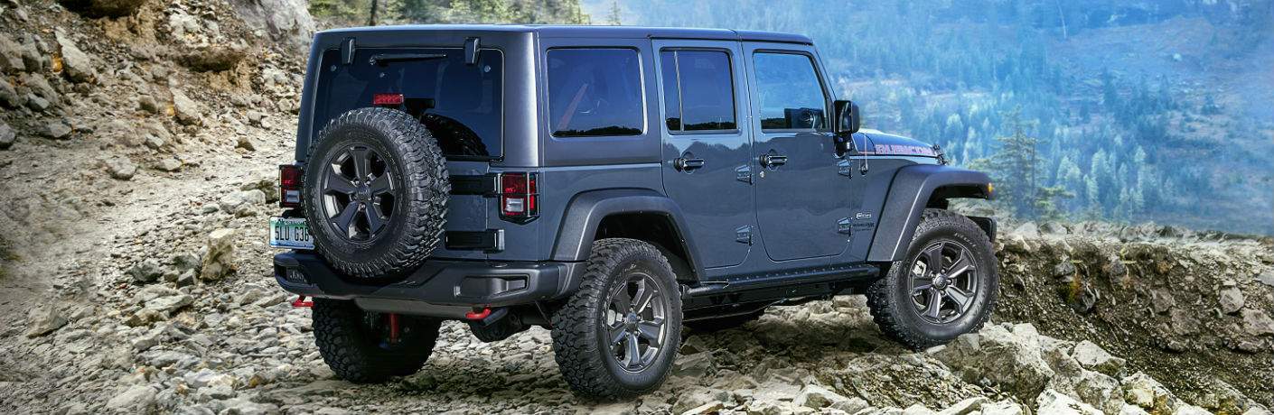 2018 Jeep Wrangler Rubicon rear design