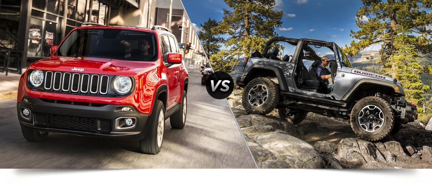 Jeep Renegade Vs Jeep Wrangler