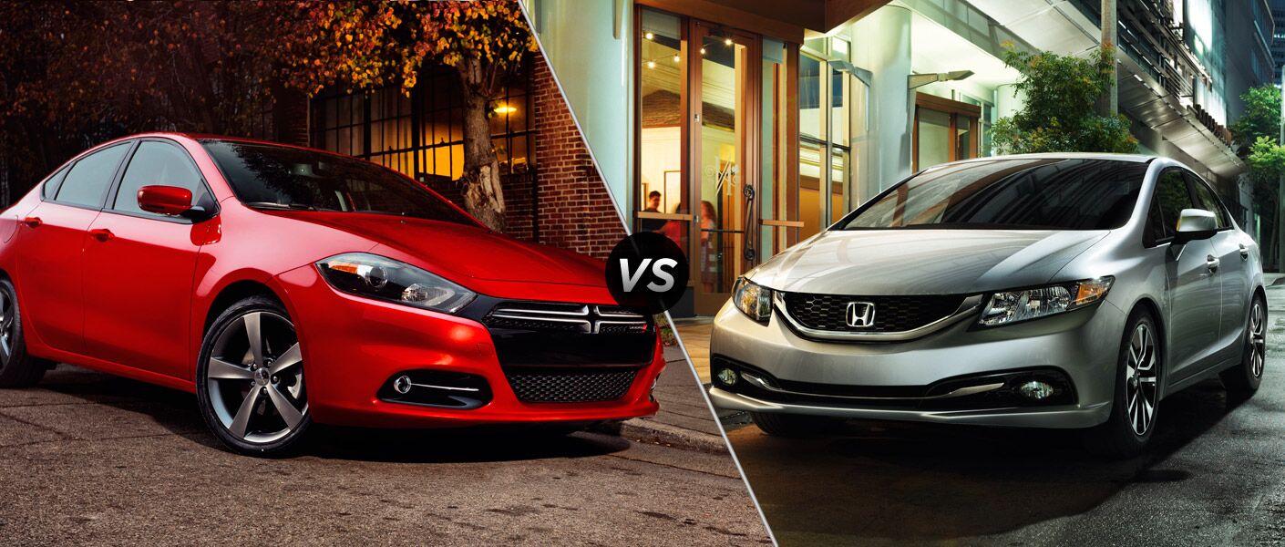 2013 Dodge Dart Vs 2013 Honda Civic