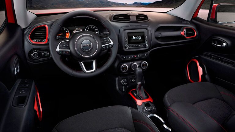 2015 Jeep Renegade Interior Dash Steering Wheel