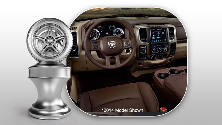 Interior 2015 RAM 1500 vs Toyota Tundra