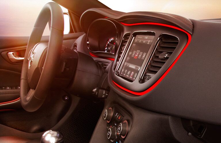 2016 Dodge Dart Center Console