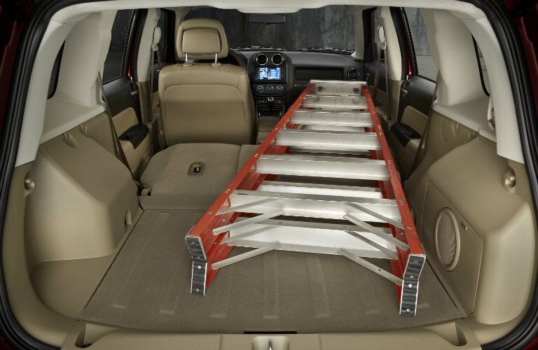 2016 Jeep Patriot Folded Rear Seats
