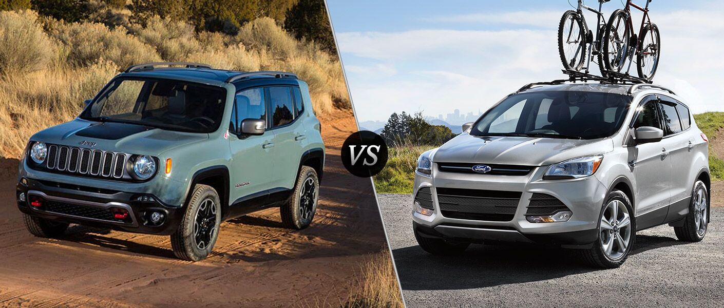2016 Jeep Renegade vs 2016 Ford Escape