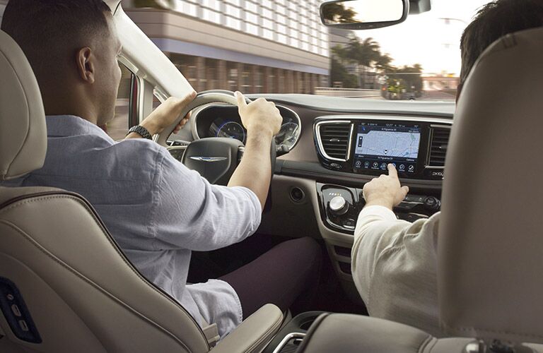 2017 Chrysler Pacifica Front Passenger Space