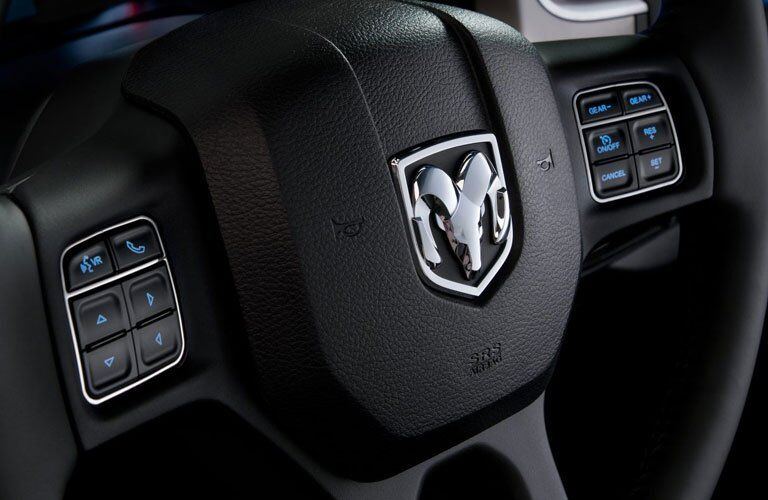 2017 Ram 1500 Hands Free Phone calls steering wheel buttons