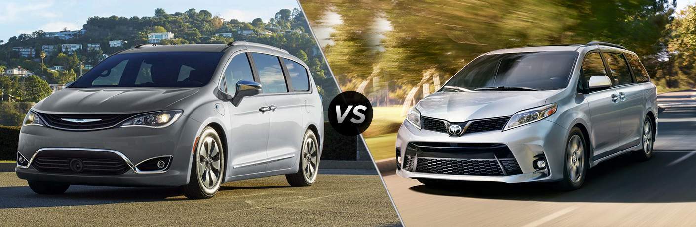 2018 Chrysler Pacifica vs 2018 Toyota Sienna