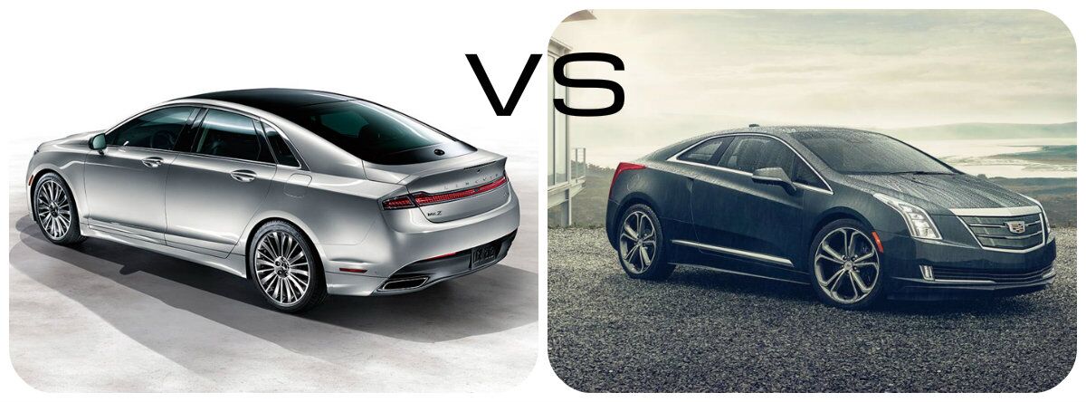 Lincoln MKZ Hybrid Black Label vs Cadillac ELR
