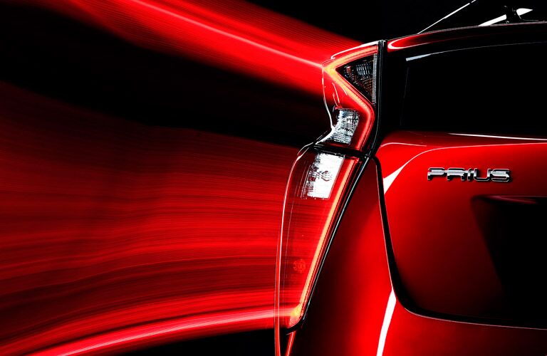 2016 toyota prius taillights back bumper
